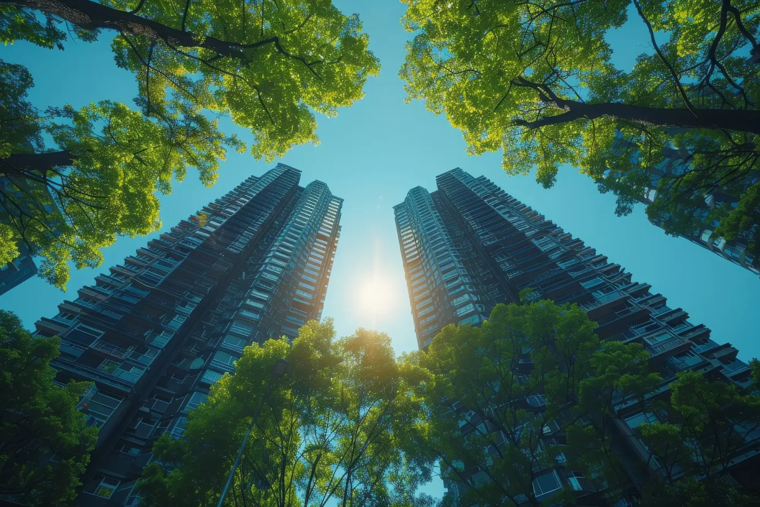 modern city
