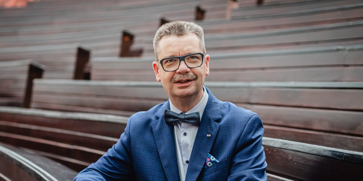 Na zdjęciu: dr hab. Piotr Wachowiak prof. SGH, rektor Szkoły Głównej Handlowej w Warszawie