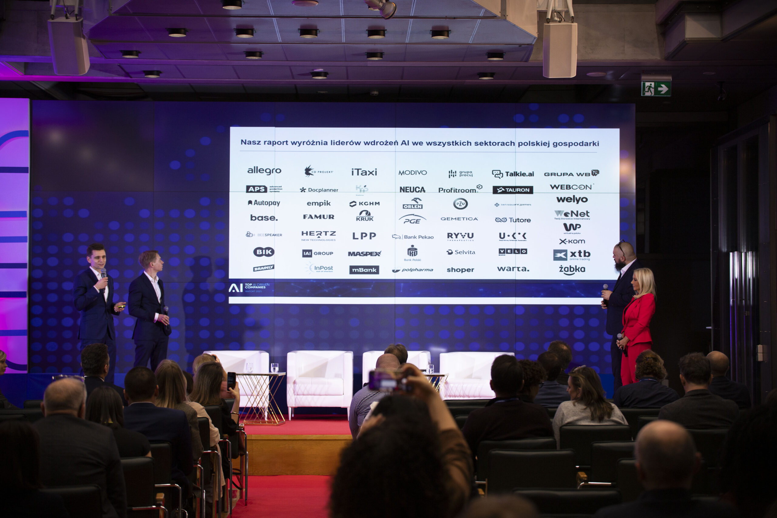 Prezentacja raportu TOP AI Driven Companies 2025