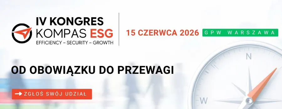 Rejestracja do nagród IV Kongresu Kompas ESG